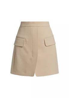 Max Mara Nuoro Wool-Blend Miniskirt