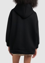 Max Mara Obbia Wool Oversize Hooded Sweatshirt