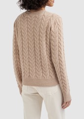 Max Mara Odessa Cable Knit Cashmere Sweater