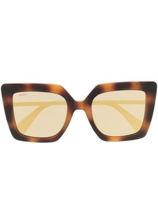 Max Mara oversize-frame sunglasses