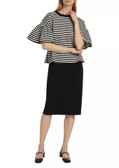 Max Mara Peirak Striped Blouse