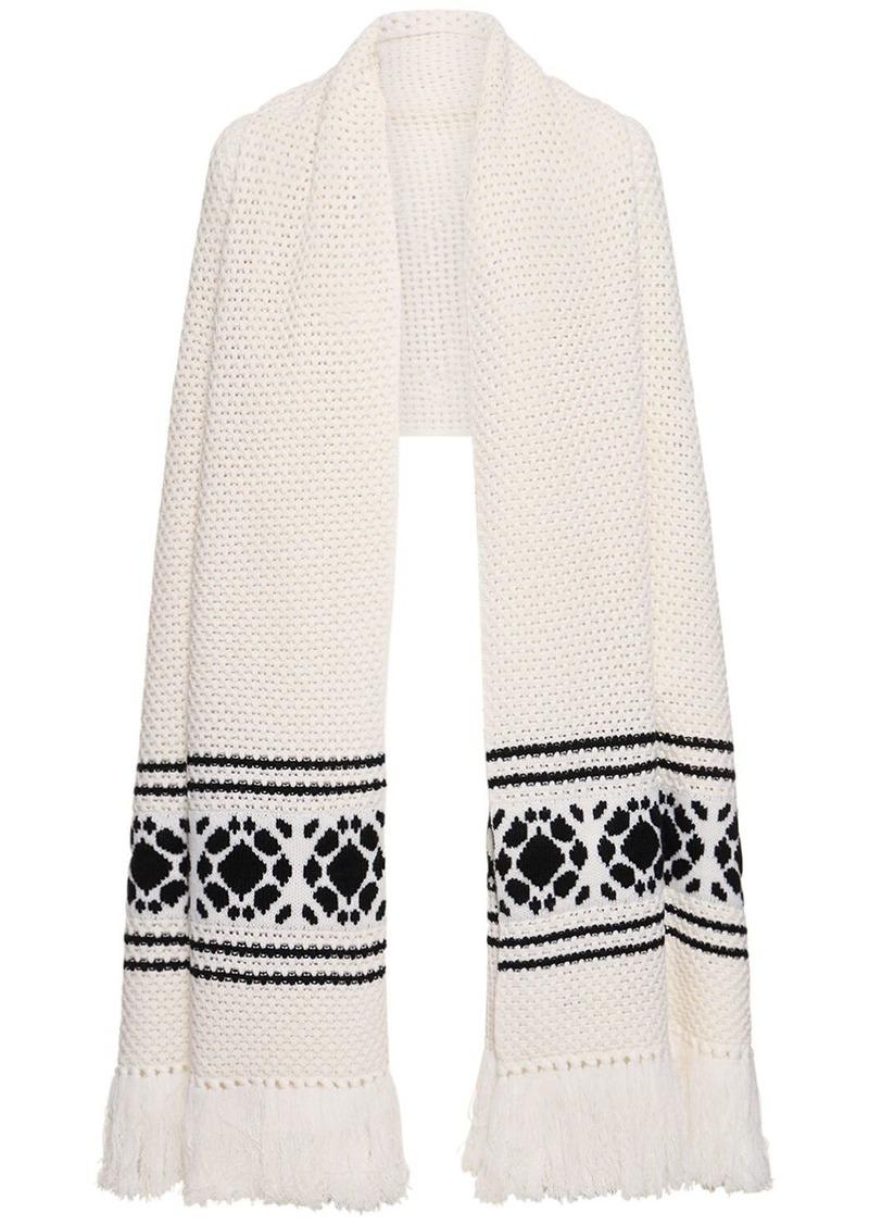 Max Mara Peplo Wool & Cashmere Long Cardigan