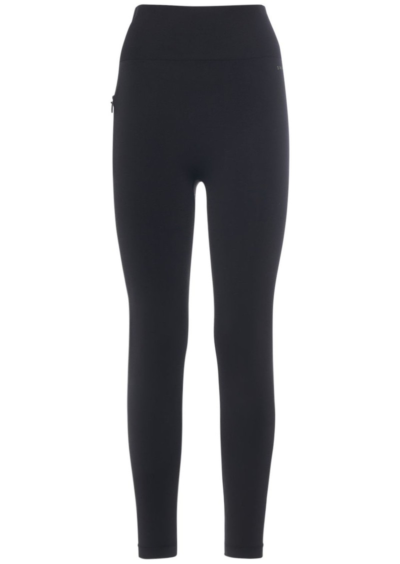 Max Mara Pirania Logo Jersey Seamless Leggings