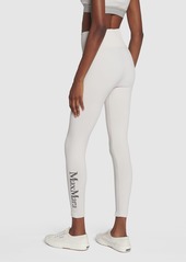 Max Mara Pirania Logo Jersey Seamless Leggings