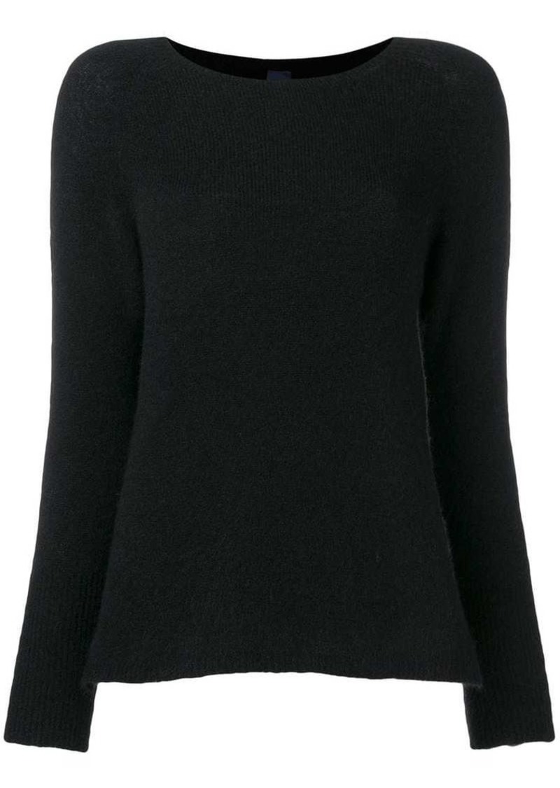 Max Mara round neck slim-fitted pullover | Sweaters