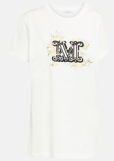 Max Mara Sacha embroidered cotton T-shirt