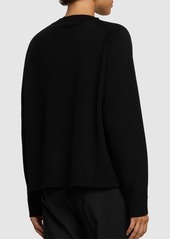 Max Mara Salvia Wool Knit Crewneck Sweater