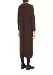 Max Mara Scrivia Wool Knit Midi-Dress