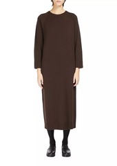 Max Mara Scrivia Wool Knit Midi-Dress