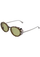 Max Mara Selma Round Metal Sunglasses