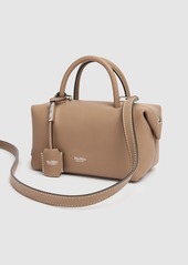 Max Mara Small Holdall Leather Top Handle Bag