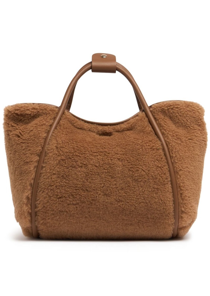 Max Mara Small Tmarin Teddy Top Handle Bag