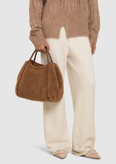 Max Mara Small Tmarin Teddy Top Handle Bag