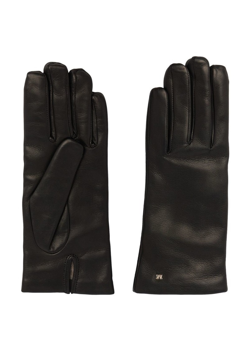 Max Mara Spalato Smooth Leather Gloves