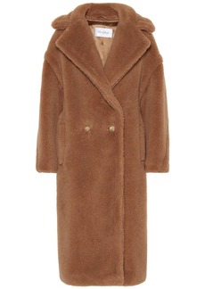 Max Mara Teddy Bear camel hair and silk coat