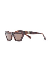 Max Mara tortoiseshell-effect cat-eye sunglasses