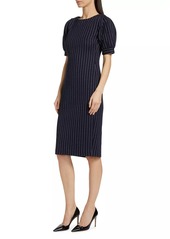 Max Mara Tunica Pinstripe Sheath Dress