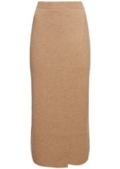 Max Mara Umbria Wool & Cashmere Knit Midi Skirt