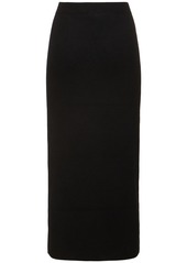 Max Mara Umbria Wool & Cashmere Knit Midi Skirt