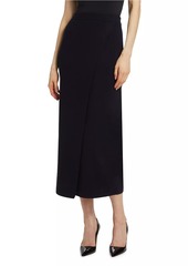 Max Mara Umbria Wool-Cashmere Midi-Skirt