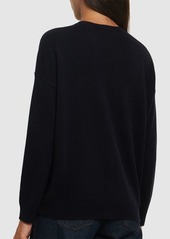 Max Mara Vicolo Wool Knit Logo Sweater