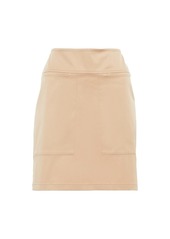 Max Mara Villar cotton-blend miniskirt