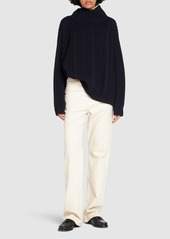 Max Mara Vitalba Wool Knit Turtleneck Sweater