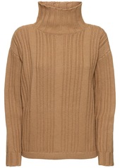 Max Mara Vitalba Wool Knit Turtleneck Sweater