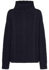 Max Mara Vitalba Wool Knit Turtleneck Sweater