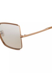 Max Mara Weho 58MM Square Sunglasses