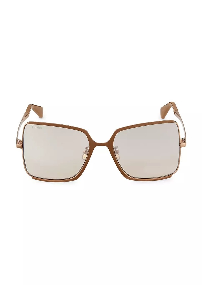 Max Mara Weho 58MM Square Sunglasses