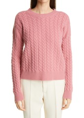 Women's Max Mara Breda Cable Wool & Cashmere Sweater