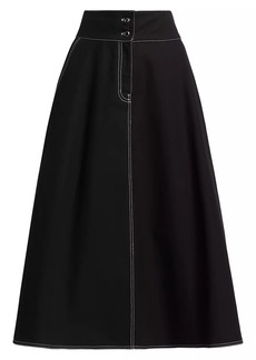 Max Mara Yamato A-Line Midi-Skirt