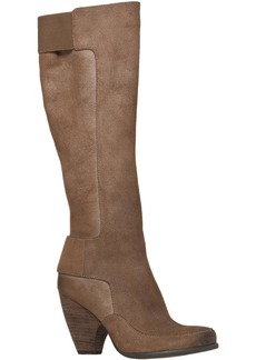 Max Studio Jasper Womens Suede Stacked Heel Knee-High Boots