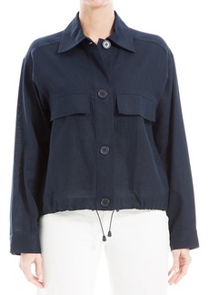 Max Studio Linen-Blend Jacket