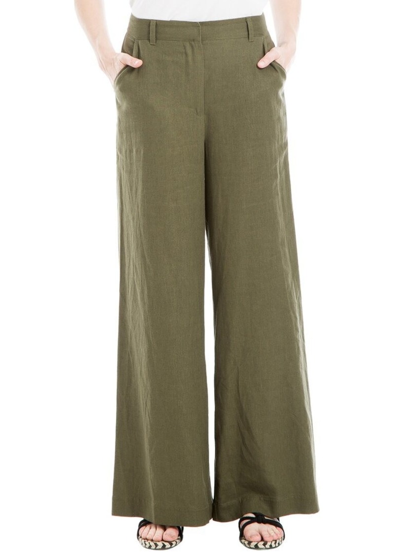 Max Studio Linen-Blend Pant