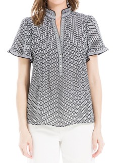 Max Studio Pintuck Blouse