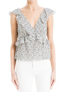 Max Studio V Neck Blouse