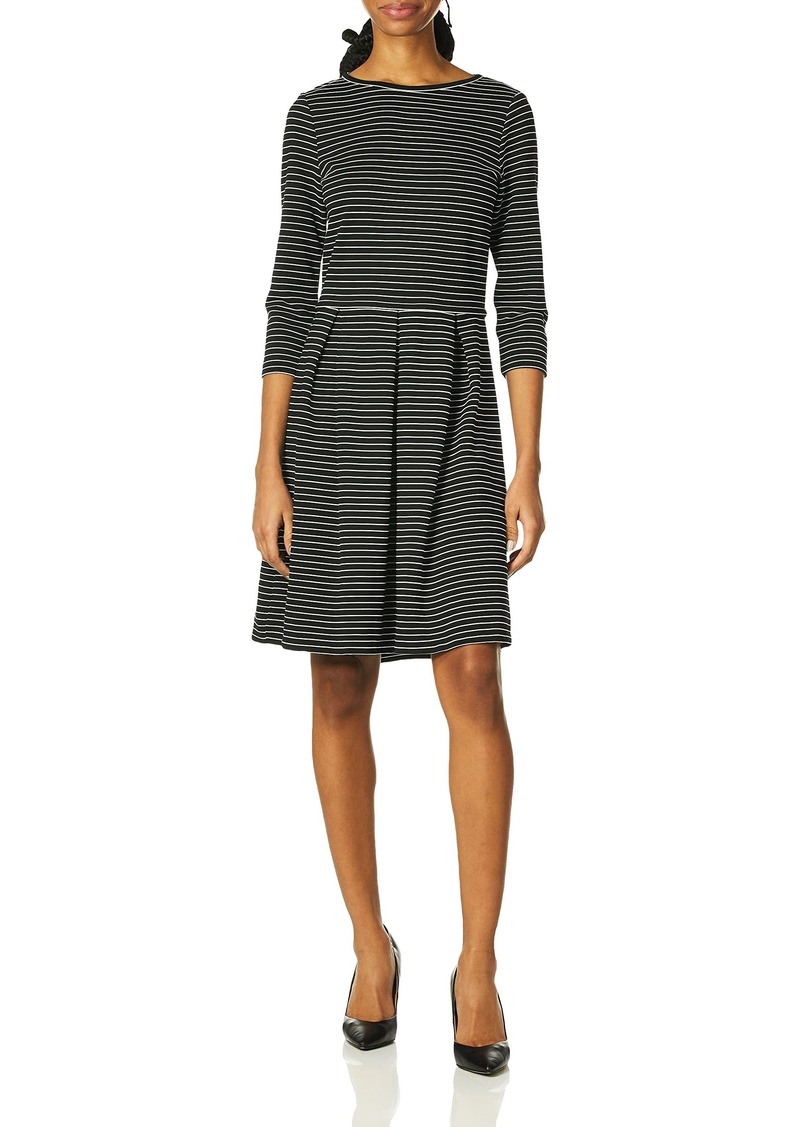 Max Studio Women's 3/4 Sleeve Dress  Extra Small