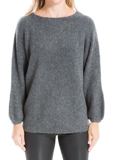 Max Studio Women's Bubble Sleeve Pullover Sweater