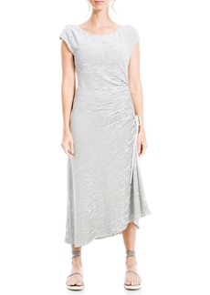 Max Studio Women's Crinkled Jersey Asymmetrical Dress