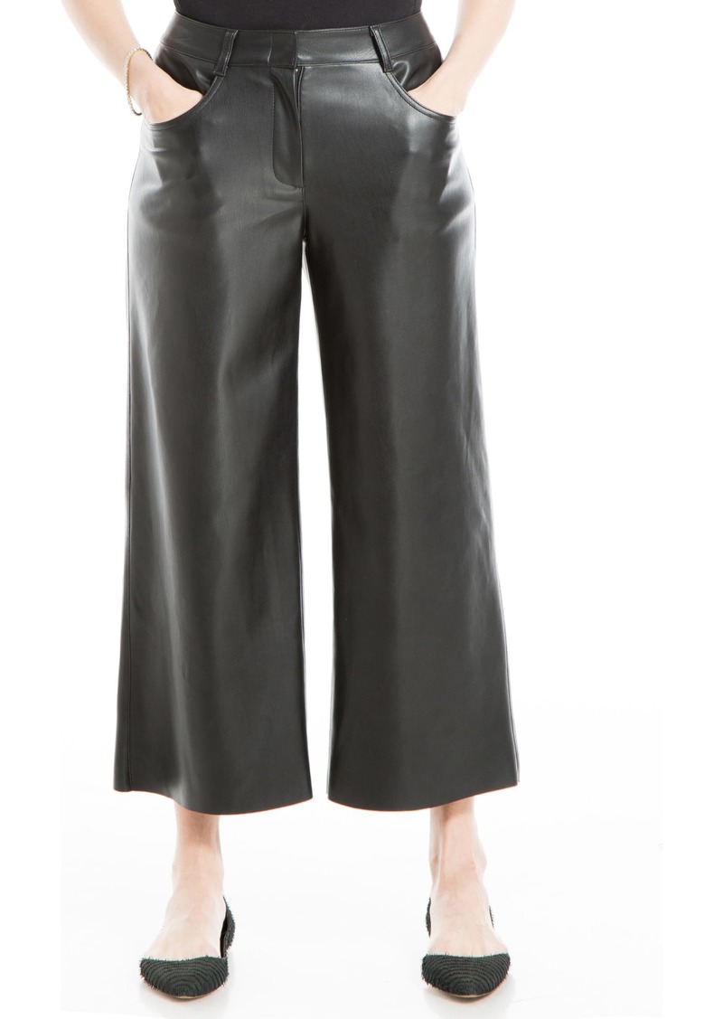 Max Studio Women's Fuax Leatherette Pant