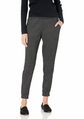 Max Studio Women's Houndstooth Double Knit Joggers  Extra Small