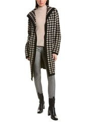 Max Studio Women's Long Jacquard Sweater Coat