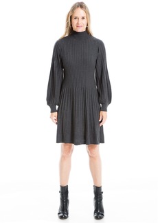 Max Studio Women's Long A-Line Sweater Dress  Extra Small