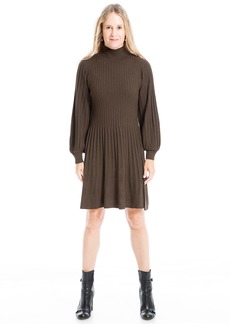 Max Studio Women's Long A-Line Sweater Dress