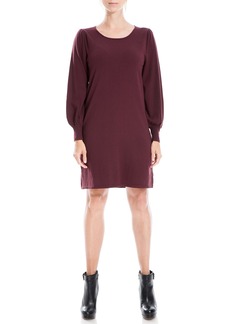 Max Studio Women's Long Sleeve A-Line Sweater Dress  Extra Small
