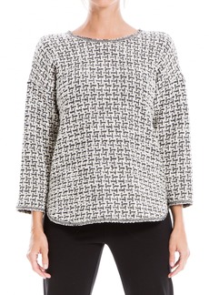 Max Studio Women's Long Sleeve Knit Top