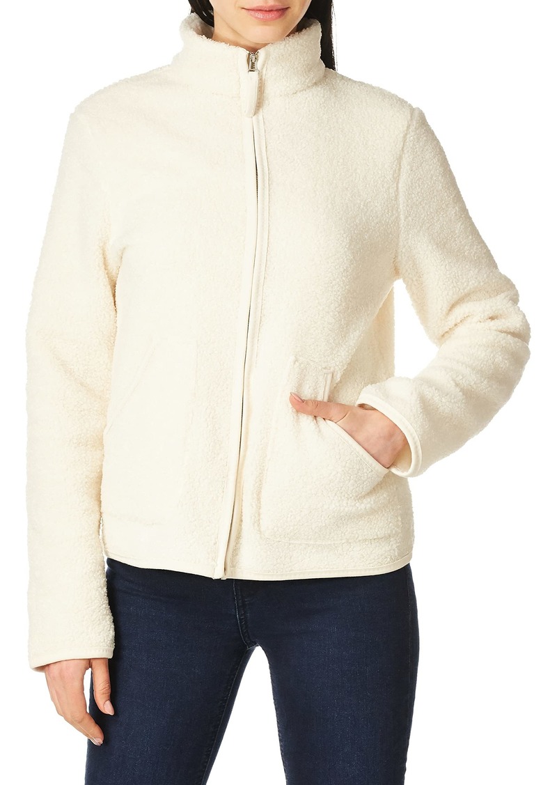 Max Studio Women's Long Sleeve Zip-Up Jacket  Extra Small