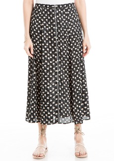Max Studio Women's Maxi Skirt with Buttons